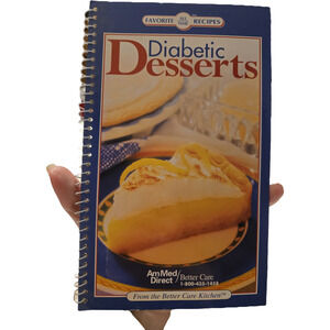 Diabetic Desserts Favorite All Time Recipes Spiral Bound 2009 Cookbook